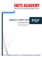 Indian Geography Handwritten Notes by Amol Antarkar Sir Ignite