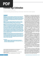 Forensic Age Estimation