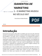 Capítulo 1 - o Marketing Mudou