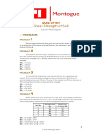 Shear Strength of Soil Solved Problems