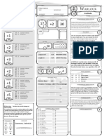 Uzjel Character Sheet