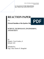 Reaction Paper