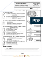 Devoir de Contrôle N°2 Lycée Pilote - SVT - 2ème Sciences (2009-2010) Mme ABDELMOULA Née JMAL AMEL