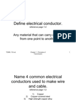 RCDD Flash Cards - Chapter 1 Principle of Transmission