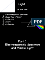 Electromagnetic Spectrum and Light