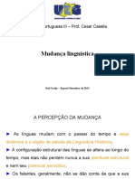 LPII2012 - Aulas de Mudança Linguística