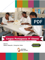 Manual Do Aluno Lingua Portuguesa 9 Classe 1 Ciclo Do Ensino Secundario Ensino Geral Helena Mesquita Gonalves Pedro