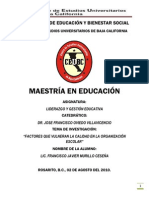 Monografia Liderazgo y Gestion Educativa