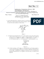 r05010302 Engineering Mechanics Feb 2008