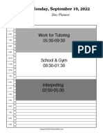 WorksheetWorks Hourly Day Planner 3