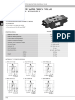 MTC 04 W Throttle Check Valve