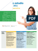 Tabla Comparativa de Los Planes de Estudio 2011 A 2022