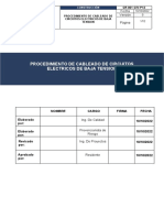 Cr-001-Civ-P13 Procedimiento de Tendido y Conexionado de Cables Electricos