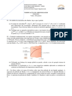 PROVA - Fenômenos de Transporte - PLE 2