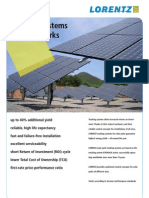 Seguidores para Parques Solares Lorentz - Solarparks - Pi - en