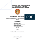 Grupo #7 - Marketing Sustentable Ética y Responsabilidad Social