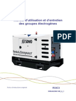 Manuel D'utilisation Et D'entretien Des Groupes Électrogènes