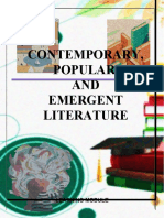 Module in Contemporary Popular and Emergent Literature 2