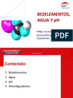 Sesión Bioelementos y PH