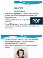 História Da Quimica Orgânica e Nomenclatura Hidrocarbonetos