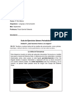 8°-LENGUAJE Actividad Del Reportaje