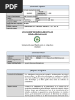 Planificación Estadística Matemática II