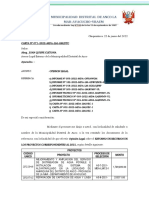 Carta #071 Opinion Legal Sobre Ejecucion de La Garantia de Fiel Cumplimiento