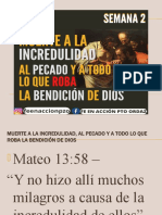 Tema 2 Muerte A La Incredulidad