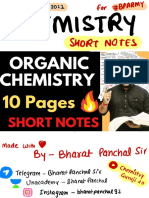 Organic Chemistry Short Notes