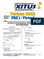 Teoria de Exponentes-Ecuaciones Exponenciales