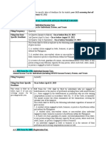 BIR Forms and Deadlines (STRATAXMAN)