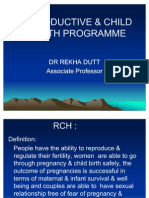 Reproductive and Child Health Programme 1, 2