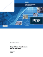 Single-Phase Transformers and AC Machines: Electric Power / Controls