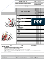 007-Registro de Pre Uso de Herramientas Manuales