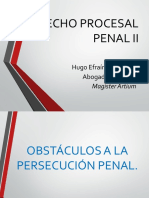 Clases. (8) Obstaculos A La Persecucion Penal-1