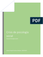 Crisis de Psicologia Social