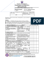 School Homeroom Guidance Implementation Tool 2021-2022