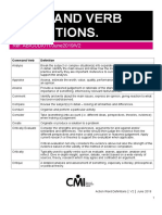 Command Verb Definitions CMI