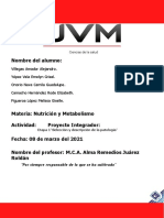 Actividad 6 Nutrición y Metabolismo