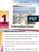 Chapter 1 - Introduction To Structural Steel Design