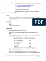 AASHTO T265 Moisture of Soils