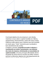 Controlo e Armazenagem de Mercadorias