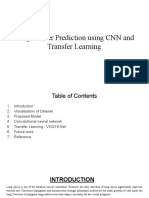 Lung Cancer Detection Using Transfer Learning