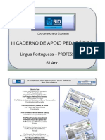 6 Ano LPortuguesa Professor 3 Caderno Novo