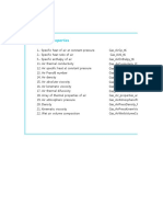 Dry Air Gas Properties