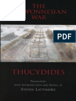 Peloponnesian War - Tuchydides