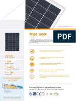 RSM-100P Poly 100W