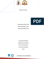 Preguntas Sobres Los Objetivos de La Etica