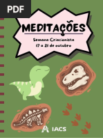 Semana Criacionista - Meditações EF1