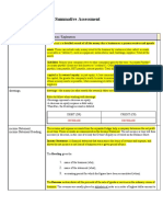 BAF3ME Unit 3 - Activity 7 - Summative Assessment Quiz Notes